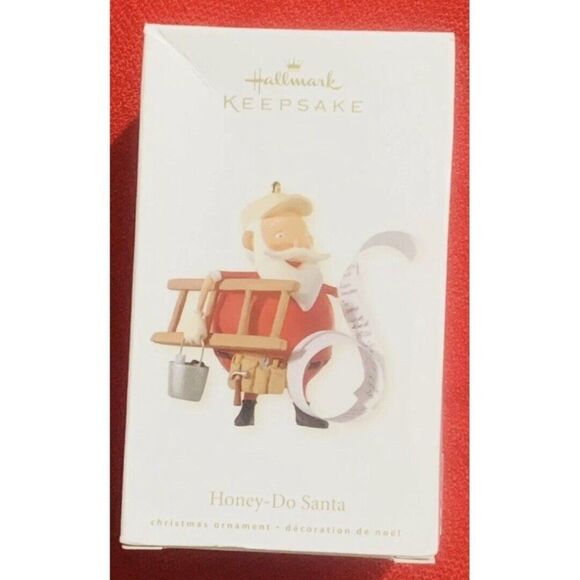 HALLMARK Keepsake 2008 HONEY-DO SANTA CLAUS To Do List CHRISTMAS ORNAMENT QXG222 - Picture 3 of 7